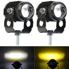 2x 30w 12-24v Led Motorcycle Spot Lights Motorbike Fog Headlight Front Head Lamp