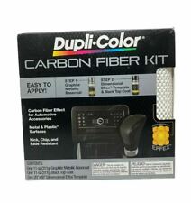 Dupli-color Carbon Fiber Kit Paint Spray Kit With Graphite Metallic Cfk100 Auto