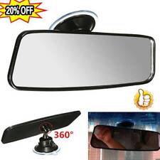 Rear View Mirror Glass Suction-cup Stick On Interior Wide Car Truck Universal