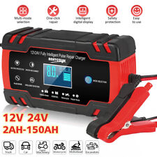 Automatic Car Battery Charger 1224v 8a Motorcycle Battery Repair Type Agmgel