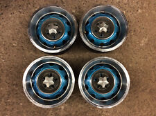 Dart Duster 14x5.5 Rally Wheels Rims With Trim 70 71 72 Set Of 4
