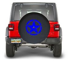 4 Jeep Us Made Sparecover 35-in Royal Freedom Star Tire Cover Camera Ready