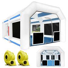 Bonooth Portable Paint Booth 21.5x13x9ft Inflatable Paint Booth For Car Parts