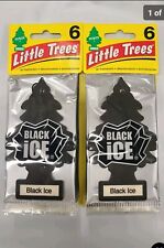 Little Trees Air Fresheners Car Air Freshener. Black Ice 24