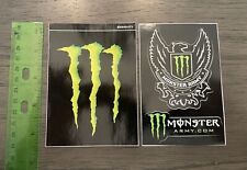 Monster Energy Stickers Lot Of 2