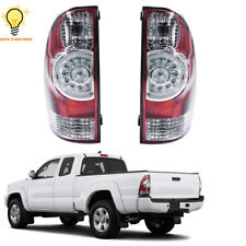 Pair Tail Lights Brake Lamps Leftright For 2005-2015 Toyota Tacoma Pickup