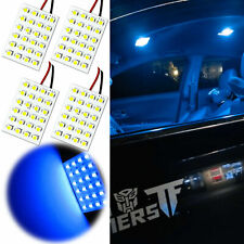 4pcs Blue 24 Smd T10 Led Bulbs 4w For Car Interior Panel Light Dome Map Light