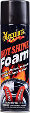 Hot Shine Tire Foam - Aerosol Tire Shine For Glossy Rich Black Tires 19 Oz