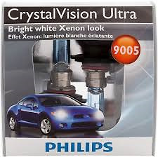 Philips 9005 Crystal Vision Ultra Head Light 2 Pack