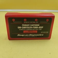 Snapon Mt25001099 Primary Scanner Cartridge Domestic Gm Chrysler Ford Jeep 1999