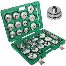 12 Dr Oil Filter Socket Cup Type Set Adjustable Cap Wrench Removal Tool 31pc