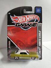 Hot Wheels Gm Garage 822 70 Chevy Monte Carlo In Antifreeze With Real Riders