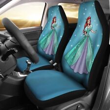 Amazing Ariel Princess In Beautiful Dress Magic Little Mermaid Car Seat Covers