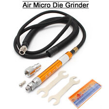 Air Micro Die Grinder Mini Pencil Polishing Engraving Grinding Tool 18 Collet