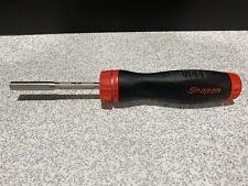 Snap-on Tools Sgdmrc4a Red Black Soft Grip Ratcheting Screwdriver - Made Usa