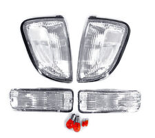 Depo Clear Corner Lights Bumper Signal Lights For 1997-2000 Toyota Tacoma 2wd