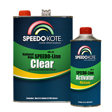 Automotive Clear Coat Fast Dry 2k Urethane Smr-13075 41 Gallon Clearcoat Kit