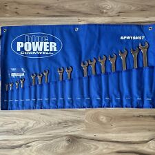 Cornwell Metric Combination Wrench Set 16pc Bpw19mst 6-24mm New Incomplete Read