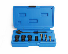 Pro Glow Plug Aperture Base Cleaner Reamer Tool Kit Set Adaptors M8 M10 M12