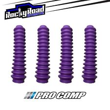 Pro Comp Purple Universal Shock Absorber Dust Boot Boots Set Of 4 2 X 11