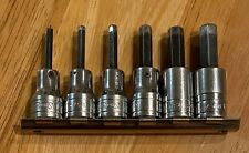 Snap-on 38 Drive Hex Driver Set Of 6 Tools
