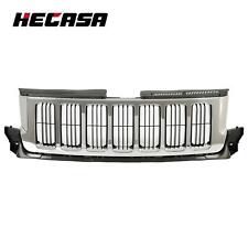 Chrome Frame W Black Insert Front Grille Assembly For Jeep Grand Cherokee 11-13