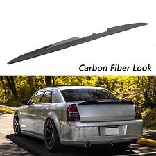 For Chrysler 300 300c 53 Car Rear Roof Lip Spoiler Tail Trunk Wing Carbon Fiber