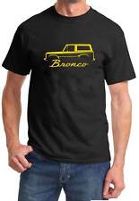 1966-77 Ford Bronco Classic Truck 4x4 Color Tshirt New Free Shipping