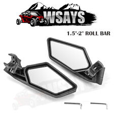 Utv Rear-view Racing Shatter-proof Side Mirrors For Polaris Rzr Xp 1000 4 14-24