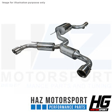 Hg Motorsport Bull-x 3 Catback Exhaust System For Vw Scirocco R 2.0 Tsi 265hp