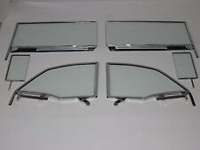 Side Glass Assembly 1955 56 57 Chevy Pontiac Convertible Vent Door Qtr Clear