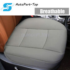 For Mercedes-benz Car Driver Bottom Pu Leather Seat Cover Full Surround Gray