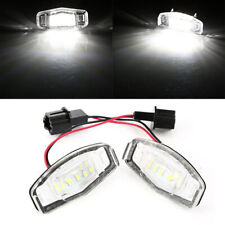 2led License Plate Light For Honda Accord Civic Acura Tsx Tl Direct Replacement