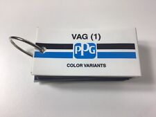 Ppg Vag 1 Paint Chips Color Variants Program Cars Trucks Volkswagenaudi