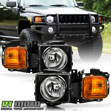 2006-2010 Hummer H3 09-10 H3t Factory Style Headlights Headlamps Pair Leftright