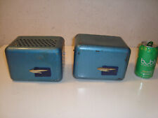 Pair Vintage 1950 Motorola 700 Car Receiver Radio Box Speaker
