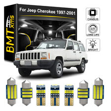20x White Interior Led Lights Dome Bulb Package Kit For Jeep Cherokee 1997-2001