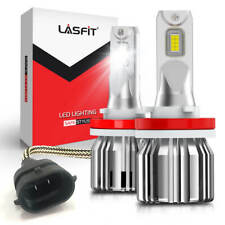 Lasfit H11 Led Headlight Kit Low Beam Bulb Super Bright 6000k Bulbs Free Return