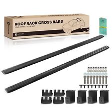 New Black Aluminum Alloy Roof Rack Cross Bar For Pickup Truck Rear Adjustable