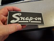 Snap-on Vintage Tool Box Badge Emblem Name Plate Tag 3d Rubber Magnet