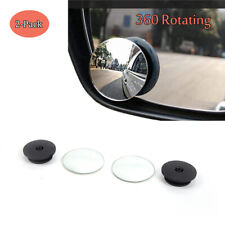2x Car Blind Spot Mirrors 360 Wide Angle Convex Rear Side View Mirror Universal