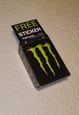 Pack Of 100 New Monster Energy 4 Inch Logo Stickers