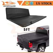 For 2005-2015 Toyota Tacoma 5ft Soft Vinyl Tri-fold Tonneau Cover Short Bed