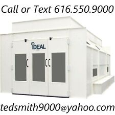 New Ideal Side Down Draft Pressurized Paint Booth 230460v 26.4 X 17.8 X 9.5