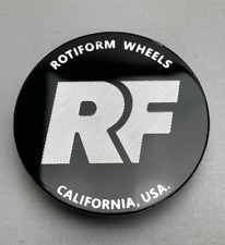 Rotiform Gloss Blackfoil Logo Snap In Logo Only Wheel Center Cap 32170-cali