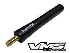 Vms Racing Cnc Billet 3 Black Carbon Fiber Antenna For Gmc Sierra