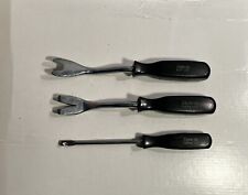 Snap On Vintage Lot 3 Various Tools Body Panel Removal And Head Lamp Tool.
