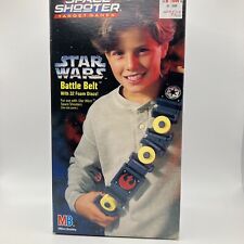 1996 Mb Star Wars Space Shooter Battle Belt With 32 Disks In Sealed Box G5