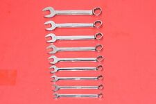 Snap-on 9pc Sae 516 - 34 Standard Short Combination 12 Point Box Wrench Set