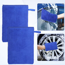 2 Pack Microfiber Clay Bar Mitt Car Detailing Clay Glove Cleaning Wash Glove Rag